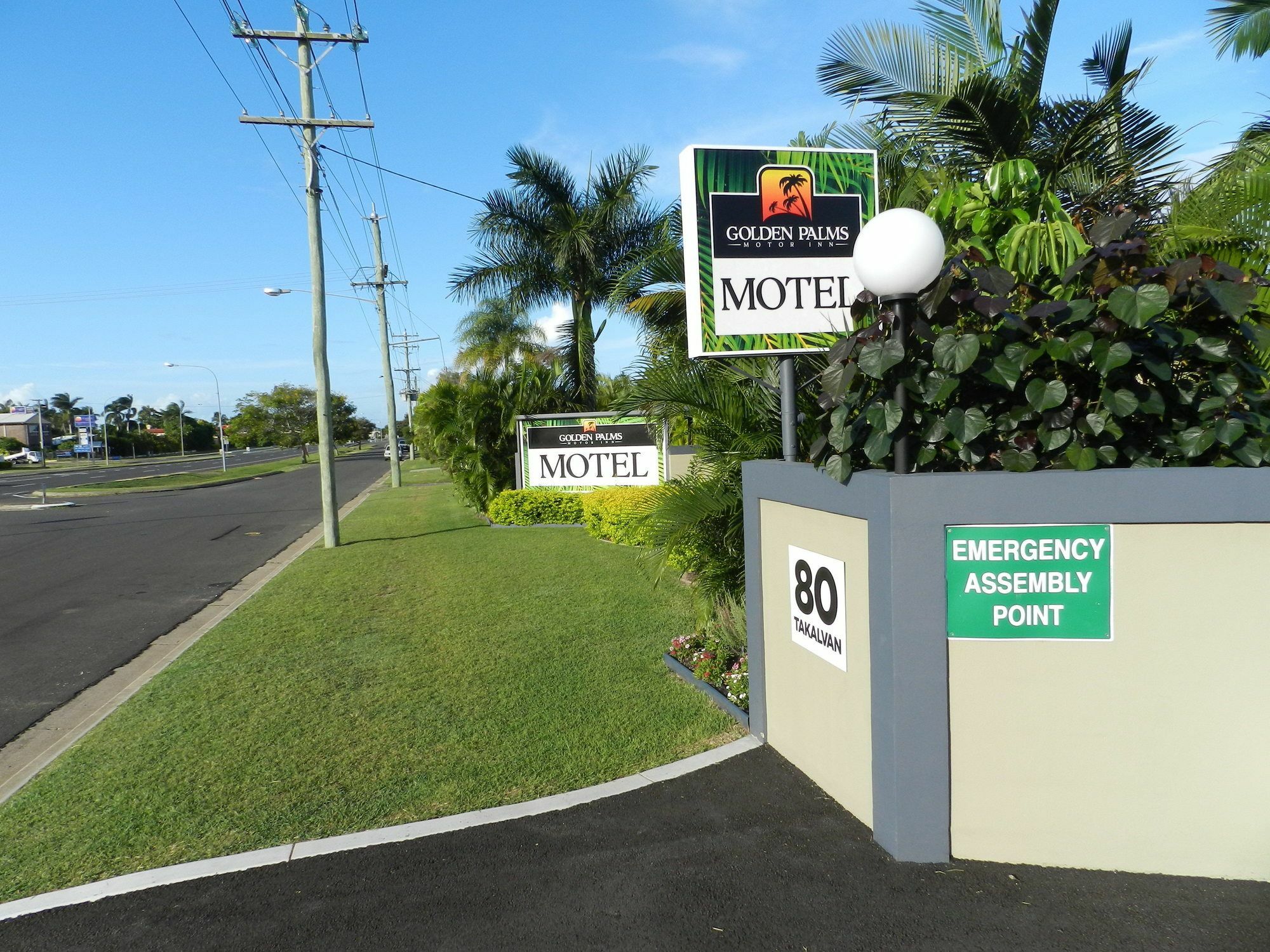 Golden Palms Motor Inn Bundaberg Zewnętrze zdjęcie